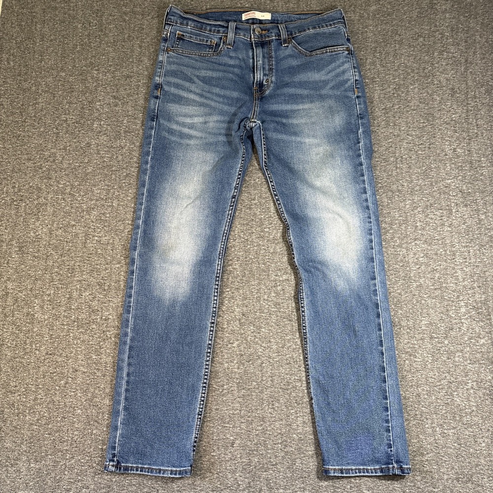 Signature by Levi Strauss Men's Slim Fit Jeans 32x30 Medium Wash Stretch